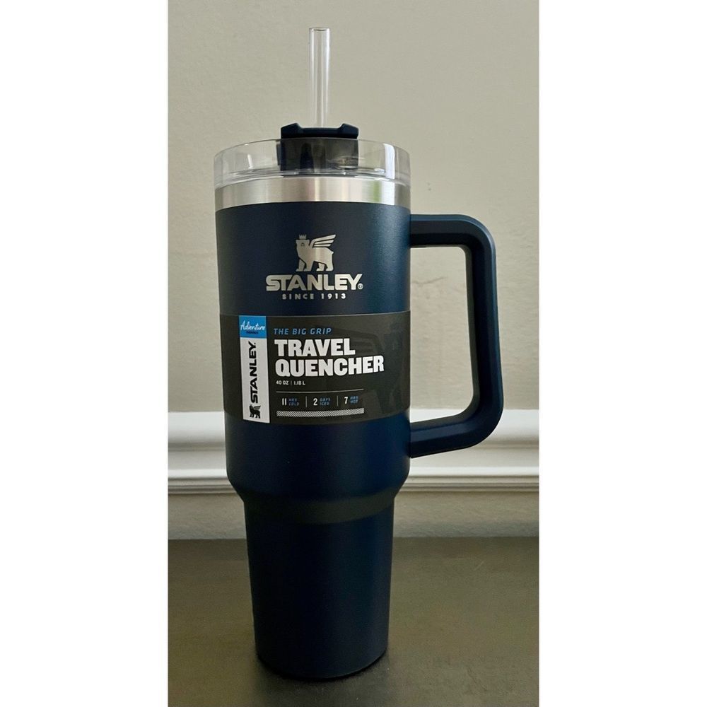 NWT Stanley 40 oz. Adventure‎ Quencher Tumbler- Slate - Picture 2 of 4